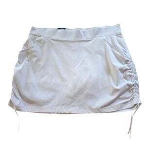 Columbia Omni Shade White Golf Skort *with Pockets* XXL UPF 50 Active Fit | NWT